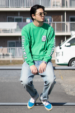 Load image into Gallery viewer, Hide and Seek DUSTYCHAMP×Damian Fulton L/S Tee(Green)
