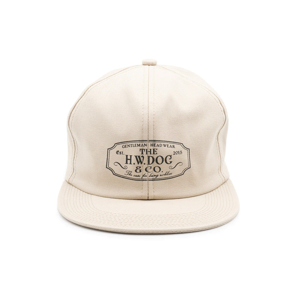 The.H.W.DOG & CO TRAILLER CAP (White)