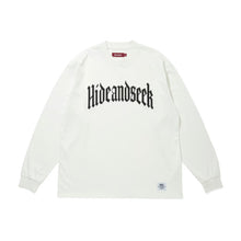 Load image into Gallery viewer, HideandSeek Mesh L/S Tee(WHT)
