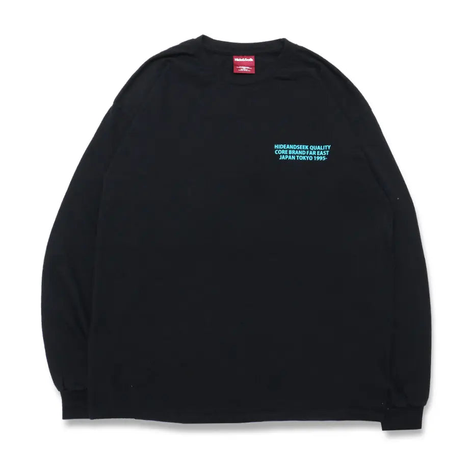 Hide and Seek Tour L/S Tee (BLK) – BASE L.H.P Hide and Seek Tour L/S Tee (BLK) – BASE L.H.P