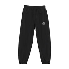 Load image into Gallery viewer, BASE LHP Embroidery Nylon track pants (Black)
