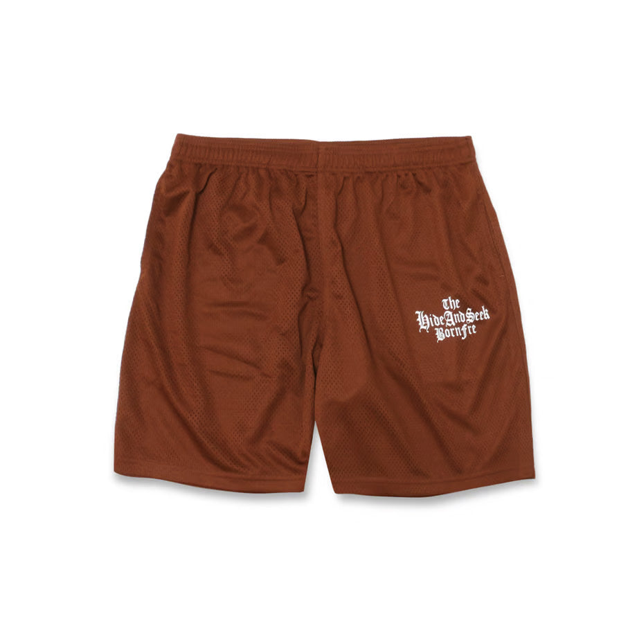 Hide and Seek The H&S Mesh Short (Brown)