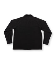 画像をギャラリービューアに読み込む, SON OF THE CHEESE RAYON OPEN COLLAR SHIRT(BLACK)
