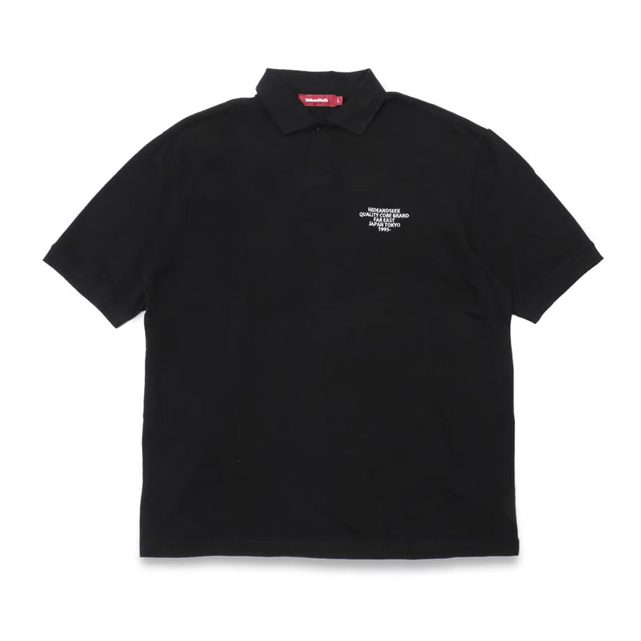 Hide and Seek H&S Polo 24ss (BLK)