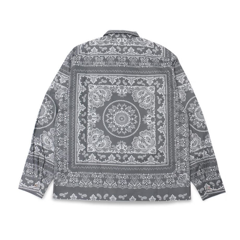 Hide and Seek Bandana Pattern L/S Shirt (BLK) – BASE L.H.P