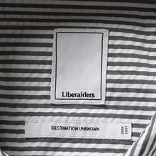 將圖片載入圖庫檢視器 Liberaiders COOLMAX 條紋襯衫（黑色）
