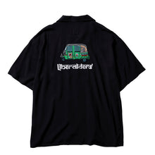 將圖片載入圖庫檢視器 Liberaiders CNG 人力車人造絲短袖襯衫（黑色）
