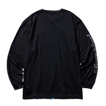 Load image into Gallery viewer, Liberaiders OG LOGO L/S DRY TEE (BLACK) 
