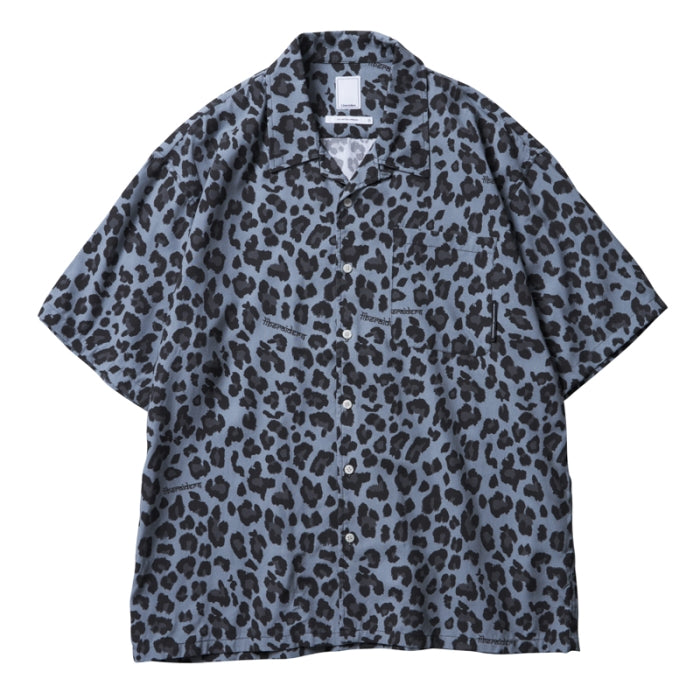 Liberaiders LEOPARD RAYON SHIRT (GRAY)
