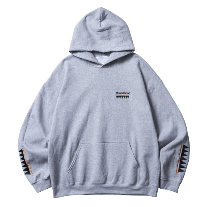 LiberaidersTRIBAL EMBROIDERY HOODIE(GRAY)