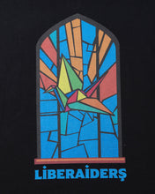 画像をギャラリービューアに読み込む, Liberaiders STAINED GLASS TEE(BLACK)
