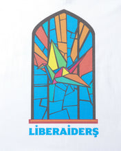 画像をギャラリービューアに読み込む, Liberaiders STAINED GLASS TEE(WHITE)
