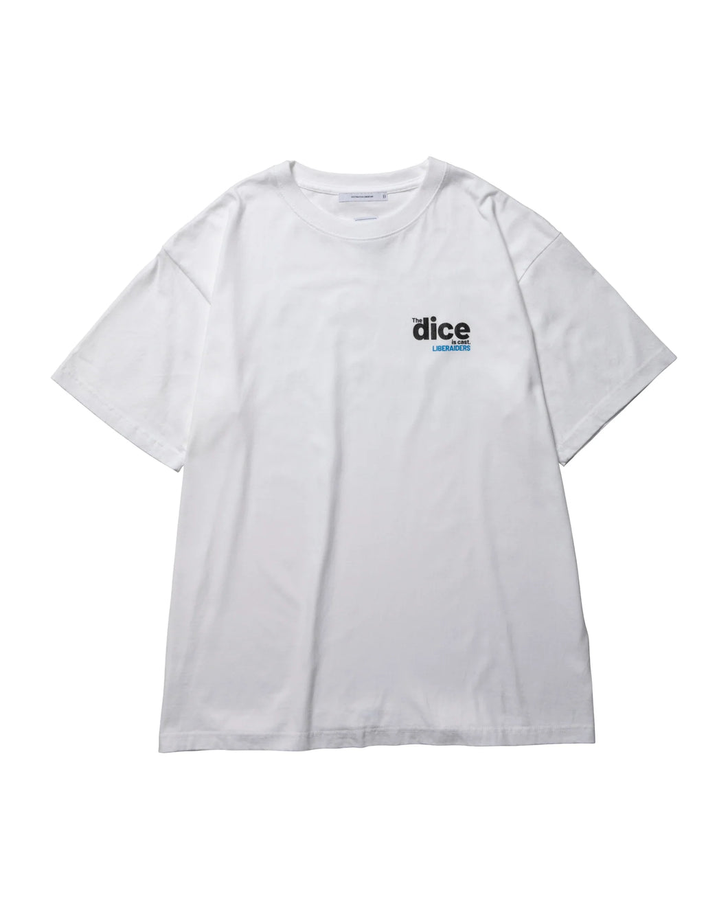 Liberaiders DICE TEE(WHITE) – BASE L.H.P