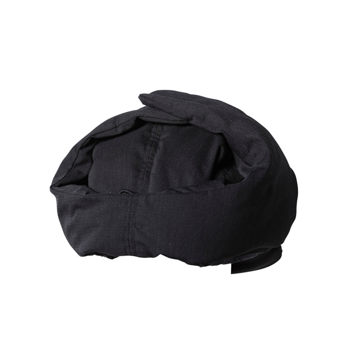 NANGA X LIBERAIDERS TAKIBI RIPSTOP DOWN CAP (BLACK) – BASE L.H.P
