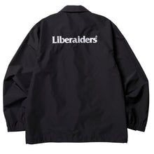 將圖片載入圖庫檢視器 Liberaiders OG 標誌教練夾克（黑色）
