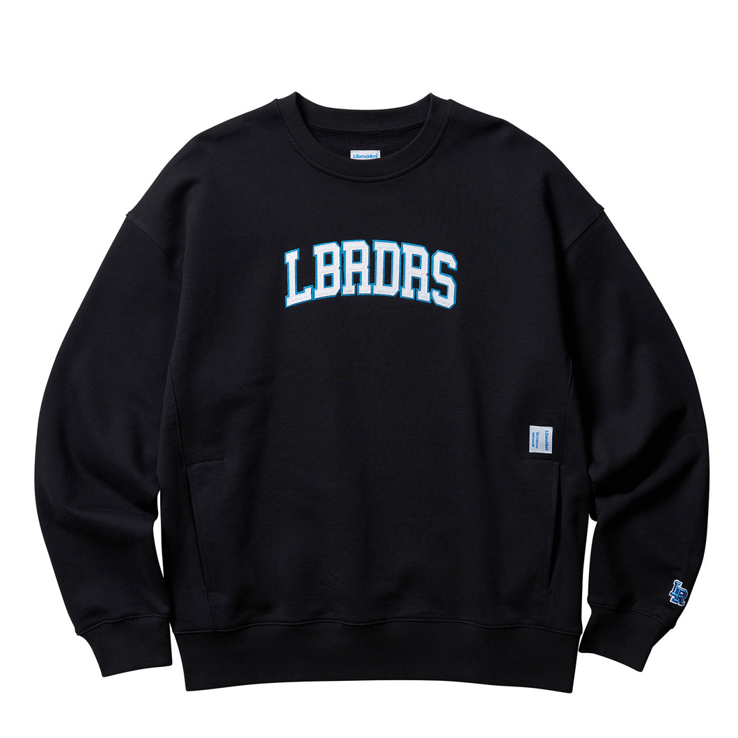Liberaiders 重型 LBRDRS 圓領衫（黑色）