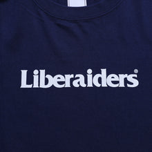 Load image into Gallery viewer, Liberaiders OG LOGO TEE (NAVY) 
