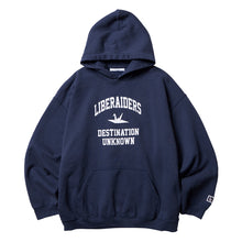 画像をギャラリービューアに読み込む, Liberaiders COLLEGE LOGO HOODIE(NAVY)
