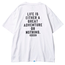 Load image into Gallery viewer, Liberaiders ADVENTURE POCKET TEE (WHITE)
