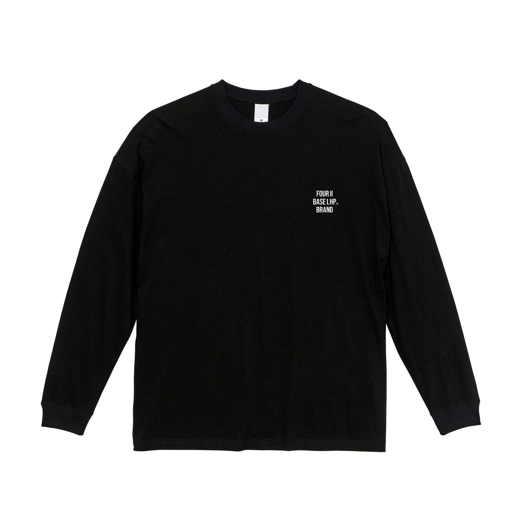 BASE LHP Embroidery L/S Tee (Black)【※受注販売専用ページ】