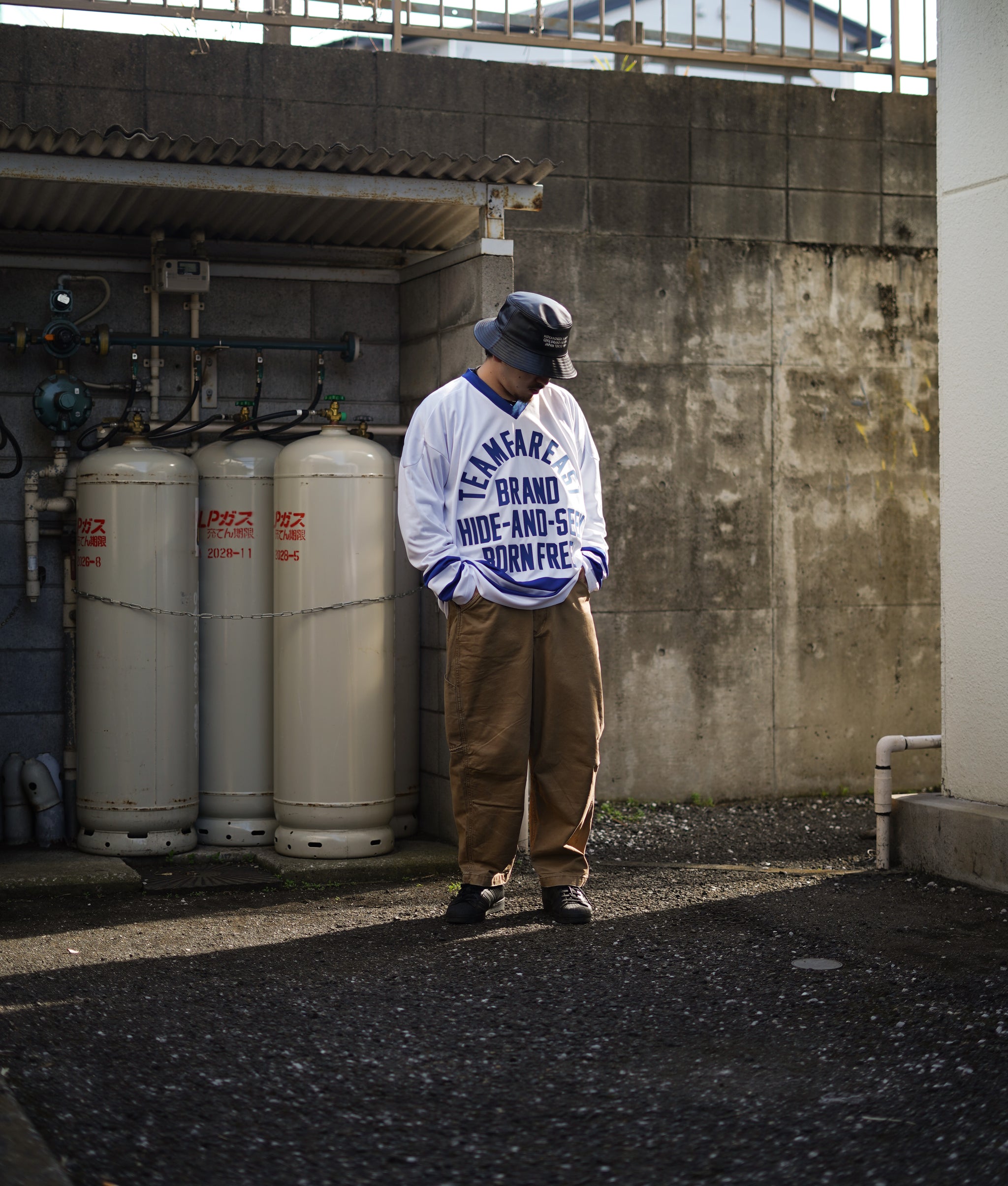 Hide and Seek Hockey Jersey(WHT) – BASE L.H.P