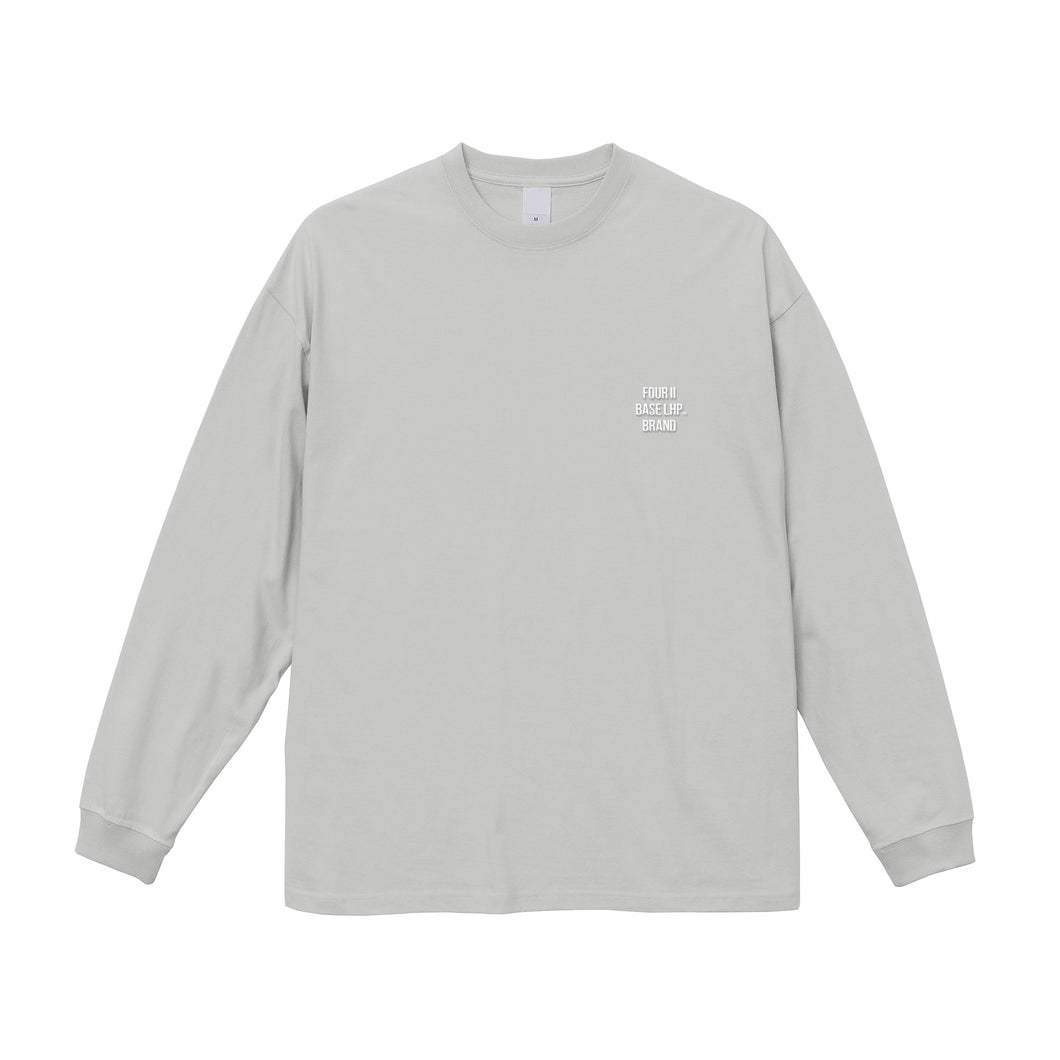 BASE LHP Embroidery L/S Tee (F-Grey)【※受注販売専用ページ】