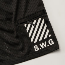 将图片加载到图库查看器，MESH SHORTS, BLACK
