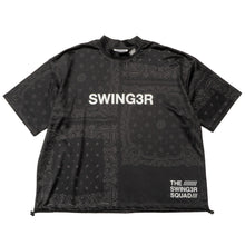 將圖片載入圖庫檢視器 THE SWINGGGR BANDANA MOCK TEE, BLACK
