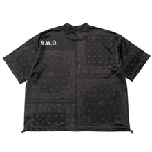 將圖片載入圖庫檢視器 THE SWINGGGR BANDANA MOCK TEE, BLACK
