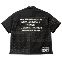 画像をギャラリービューアに読み込む, THE SWINGGGR BANDANA SHIRT, BLACK
