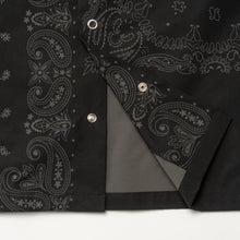 画像をギャラリービューアに読み込む, THE SWINGGGR BANDANA SHIRT, BLACK
