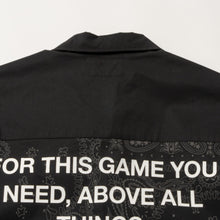 画像をギャラリービューアに読み込む, THE SWINGGGR BANDANA SHIRT, BLACK
