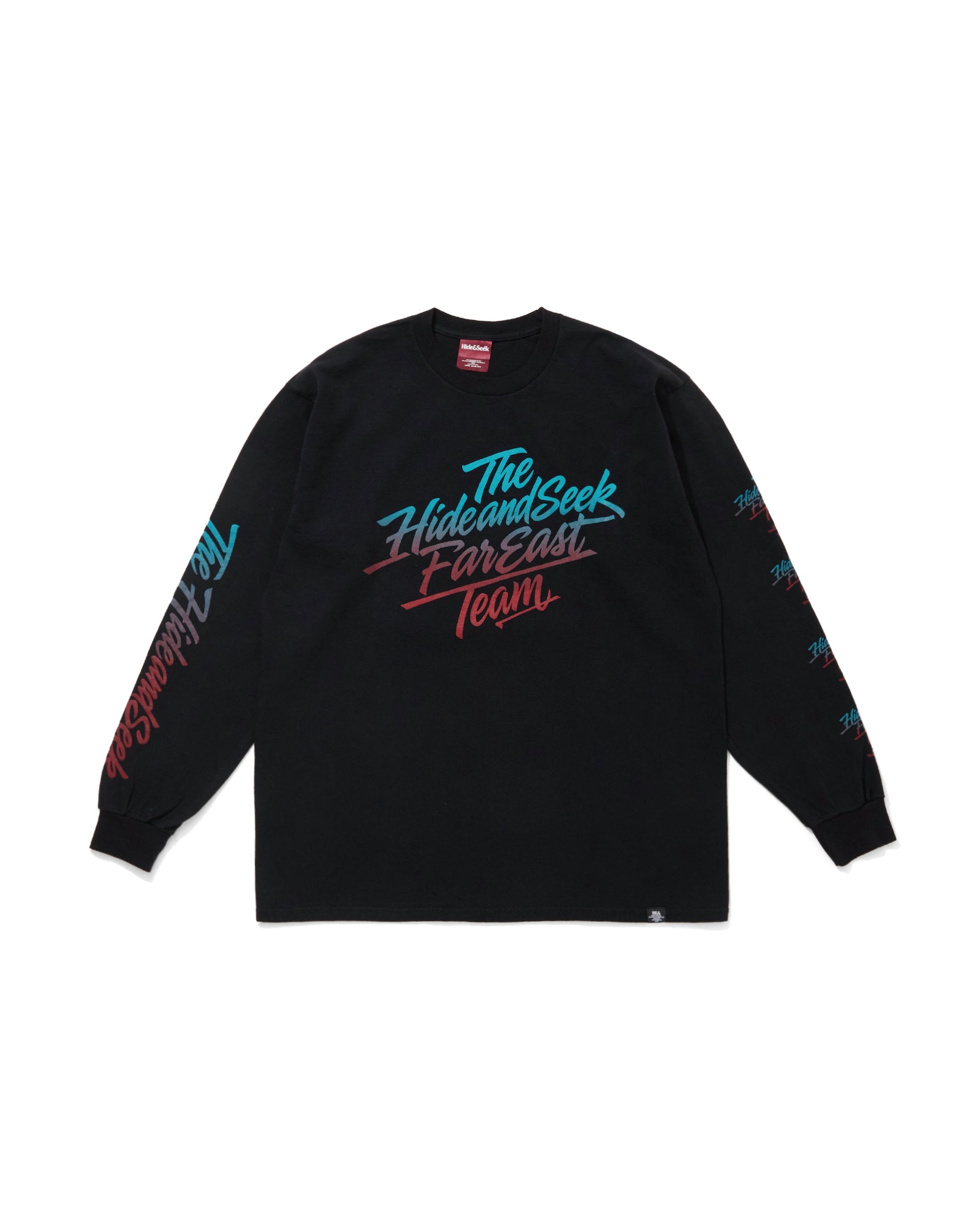 HideandSeek Gradation L/S Tee (Front) – BASE L.H.P