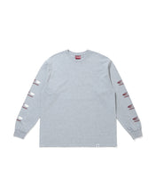 Load image into Gallery viewer, HideandSeek Circle Logo L/S Tee GREY
