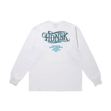 Load image into Gallery viewer, HideandSeek X-Logo L/S Tee WHITE
