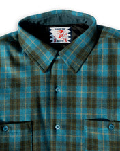 画像をギャラリービューアに読み込む, SON OF THE CHEESE CPO Quilted Check Jacket(BLUE)
