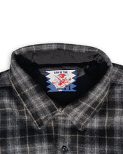 Load image into Gallery viewer, SON OF THE CHEESE CPO Quilted Check Jacket(BLACK)
