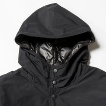 画像をギャラリービューアに読み込む, THE SWINGGGR NYLON REVERSIBLE HOOD JACKET, BLACKXBLACK
