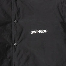 画像をギャラリービューアに読み込む, THE SWINGGGR NYLON REVERSIBLE HOOD JACKET, BLACKXBLACK
