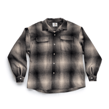将图片加载到图库查看器，SON OF THE CHEESE MELTON CHECK WOOL SHIRT (NAVY)
