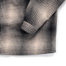 Load image into Gallery viewer, SON OF THE CHEESE MELTON CHECK WOOL SHIRT (NAVY)
