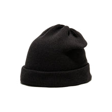 将图片加载到图库查看器，THE.H.W.DOG&amp;CO 3ROLL KNIT CAP (Black)
