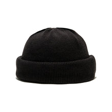 将图片加载到图库查看器，THE.H.W.DOG&amp;CO 3ROLL KNIT CAP (Black)
