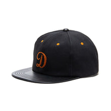 Load image into Gallery viewer, THE.HWDOG&amp;CO 2 TONE LEATHER COTTON CAP(BLACK)
