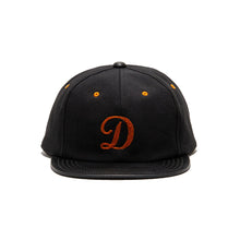 Load image into Gallery viewer, THE.HWDOG&amp;CO 2 TONE LEATHER COTTON CAP(BLACK)
