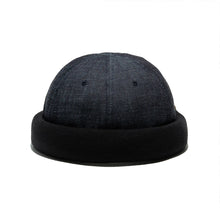 Load image into Gallery viewer, THE.H.W.DOG RIGID DENIM ROLL CAP (Indigo)
