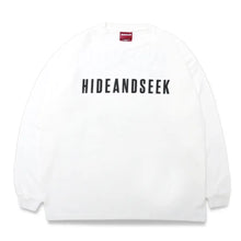Load image into Gallery viewer, Hide and Seek Born Free L/S Tee 23aw-Heavy Oz (WHT)
