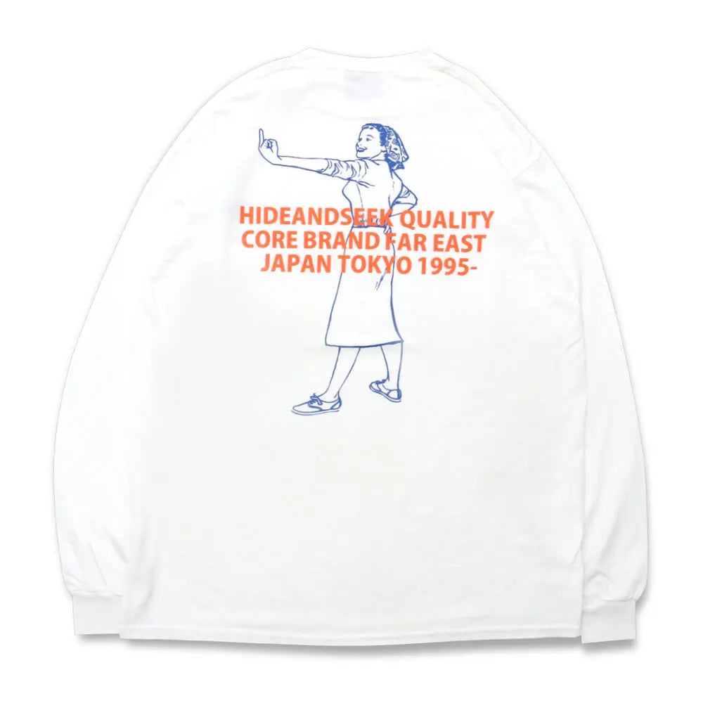 Hide and Seek Tour L/S Tee (WHT)