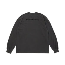 將圖片載入圖庫檢視器 HideandSeek Logo L/S Tee(25aw)
