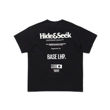 画像をギャラリービューアに読み込む, HideandSeek×&quot;BASE LHP&quot; S/S Tee(Black)
